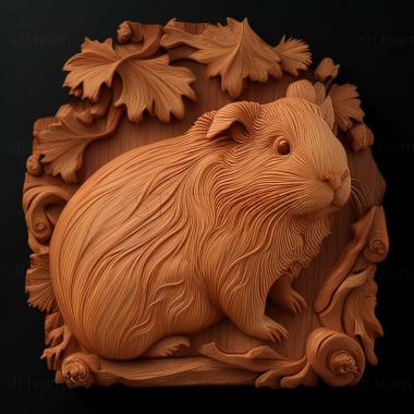 3D model Guinea pig (STL)